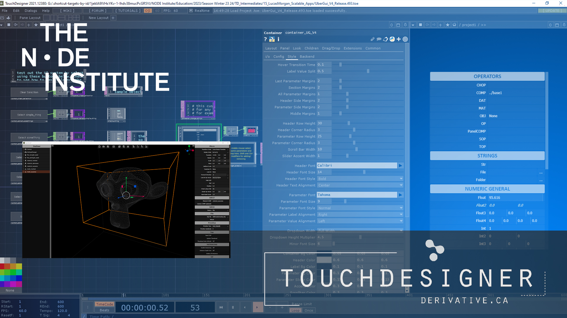 WS23 - TD 15 - Structuring a TD application for scalability